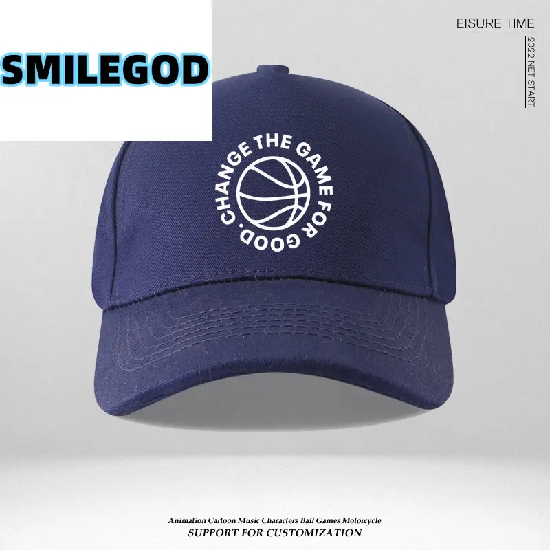 Unisex Curry Logo Baseball Cap Blue - Image 8