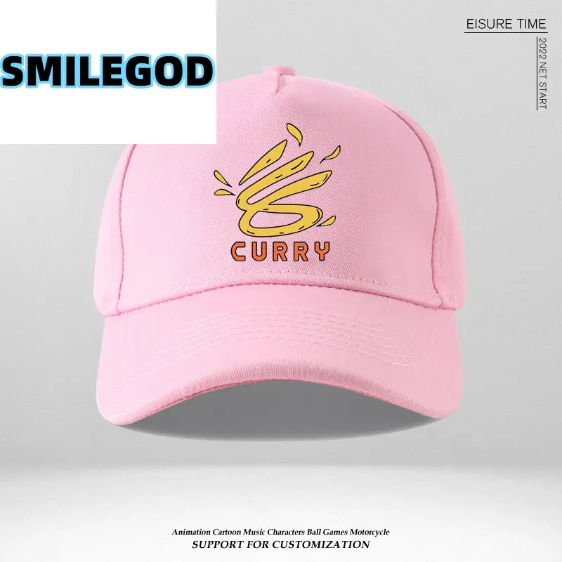 Unisex Curry Logo Baseball Cap Blue - Image 9