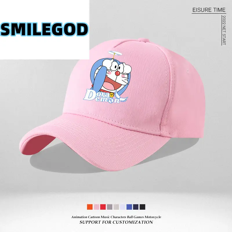 Doraemon Cap Blue Japanese Trendy Baseball Sun Hat - Image 27