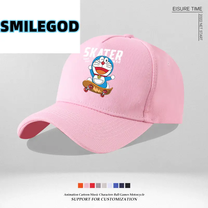 Doraemon Cap Blue Japanese Trendy Baseball Sun Hat - Image 15