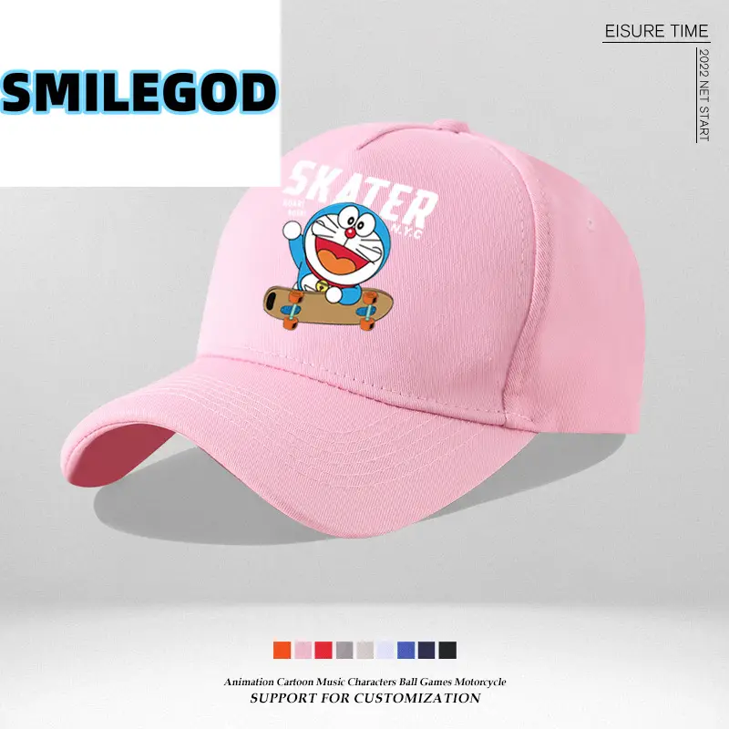 Doraemon Cap Blue Japanese Trendy Baseball Sun Hat - Image 16
