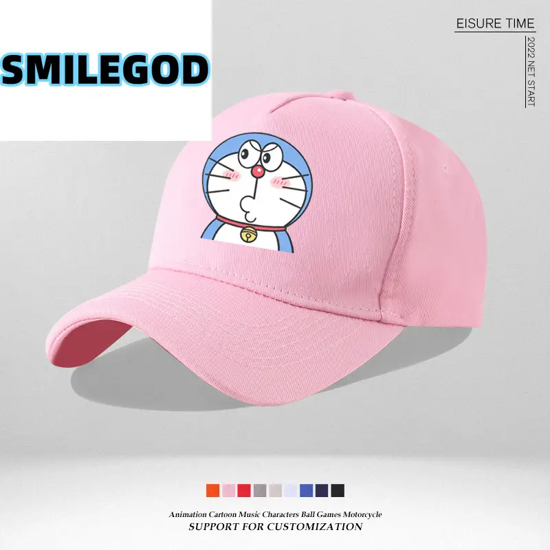 Doraemon Cap Blue Japanese Trendy Baseball Sun Hat - Image 18