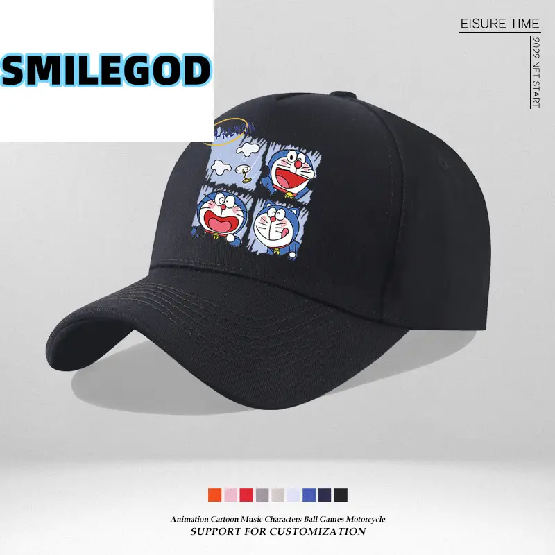Doraemon Cap Blue Japanese Trendy Baseball Sun Hat - Image 19