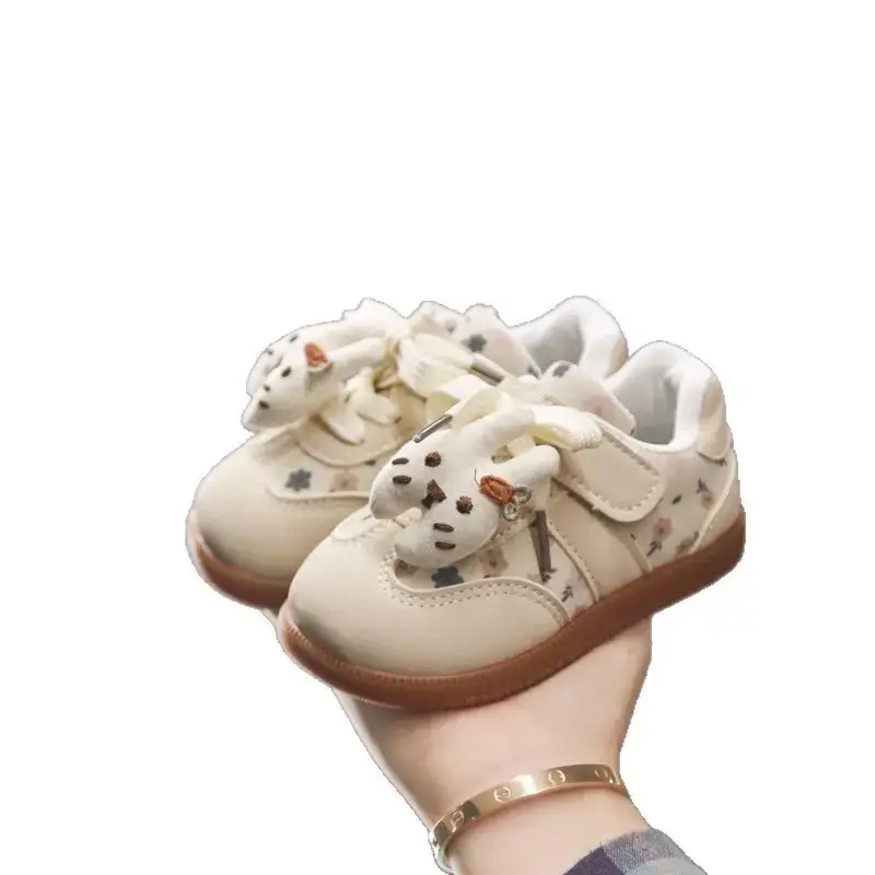Autumn Baby Shoes for Girls Pink Soft Sole