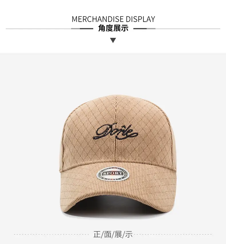 Black Embroidered Baseball Cap with "Duke" Design — feature 8