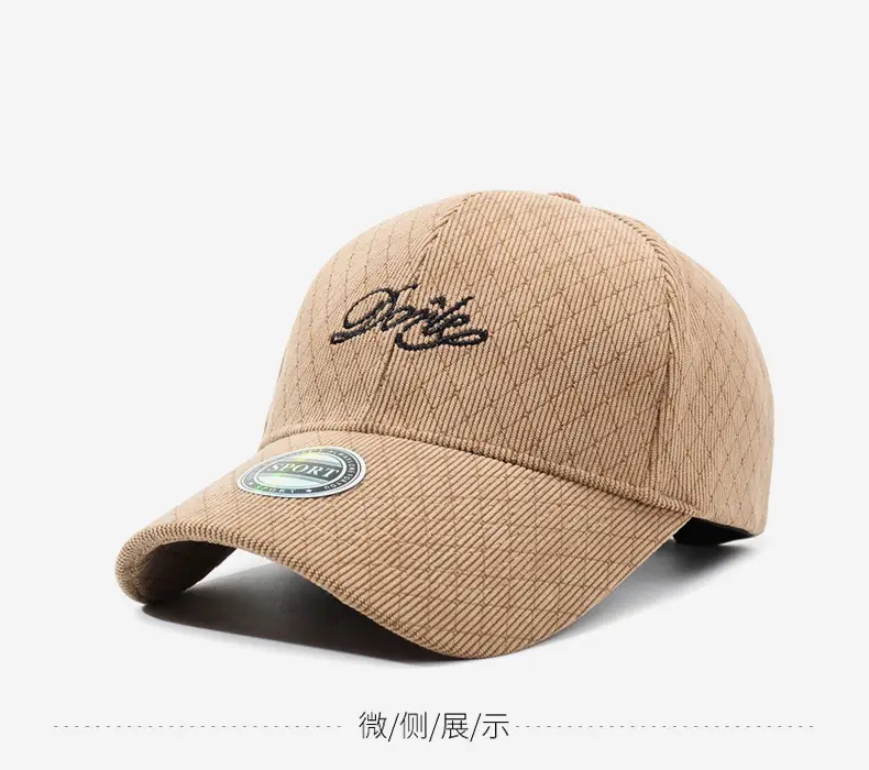 Black Embroidered Baseball Cap with "Duke" Design — feature 9