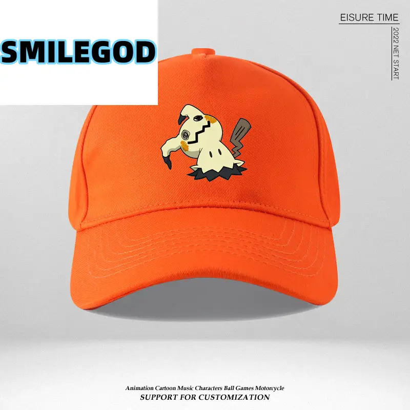 Pikachu Embroidered Blue Baseball Cap - Image 29