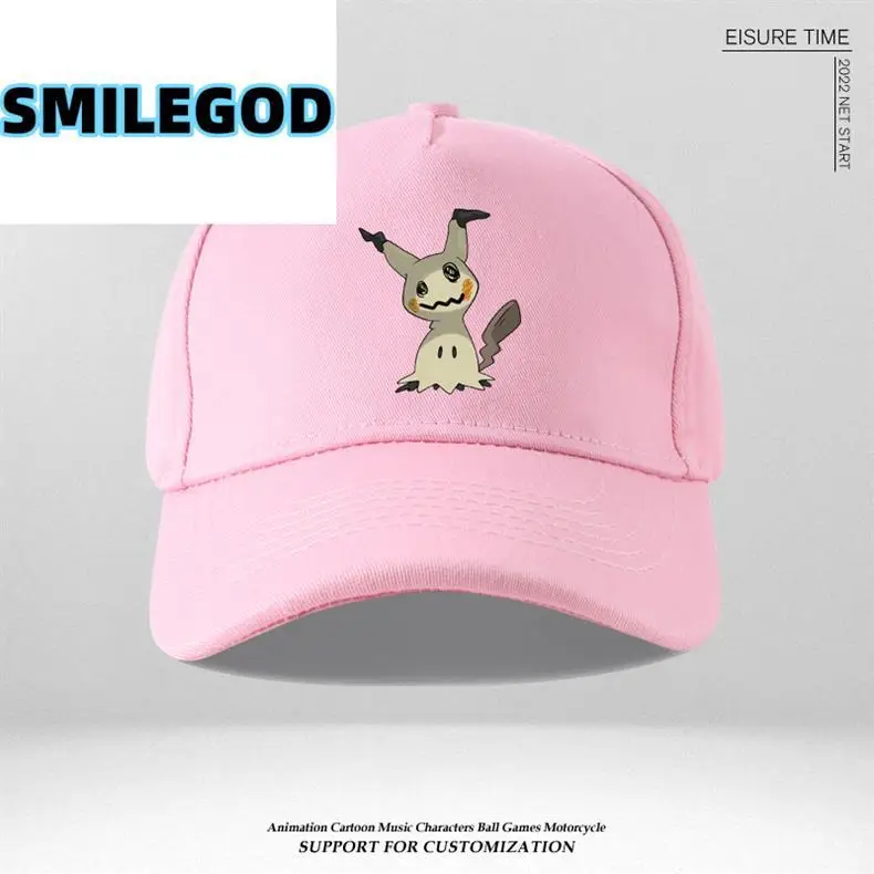 Pikachu Embroidered Blue Baseball Cap — feature 3