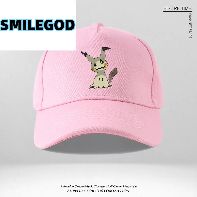 Pikachu Embroidered Blue Baseball Cap - Image 11