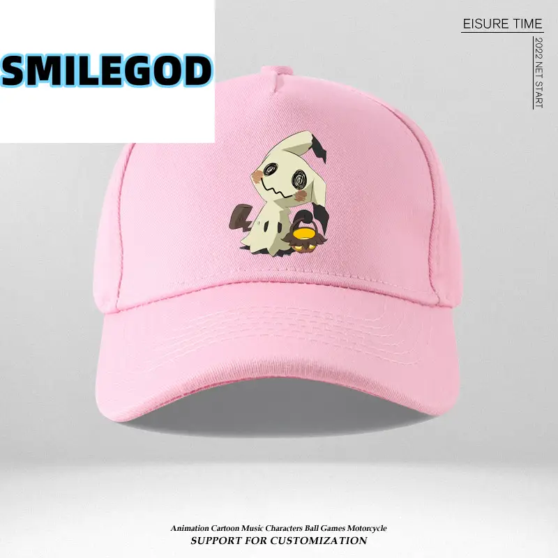 Pikachu Embroidered Blue Baseball Cap - Image 13