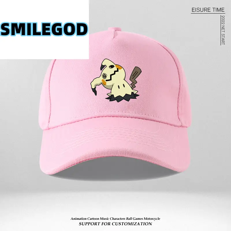 Pikachu Embroidered Blue Baseball Cap - Image 14