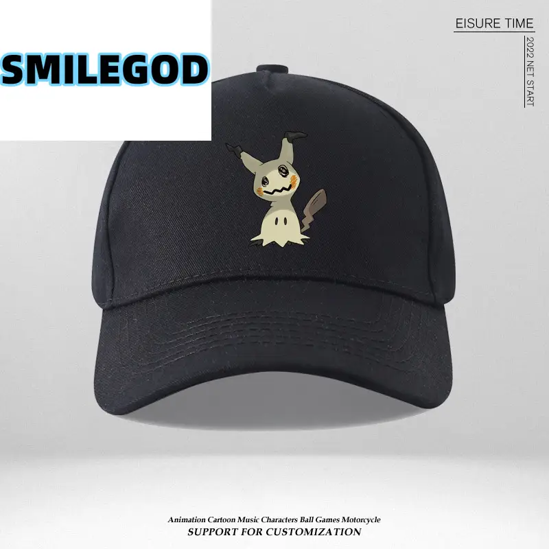 Pikachu Embroidered Blue Baseball Cap - Image 16