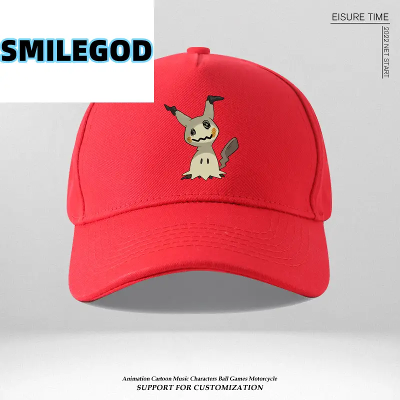 Pikachu Embroidered Blue Baseball Cap - Image 21