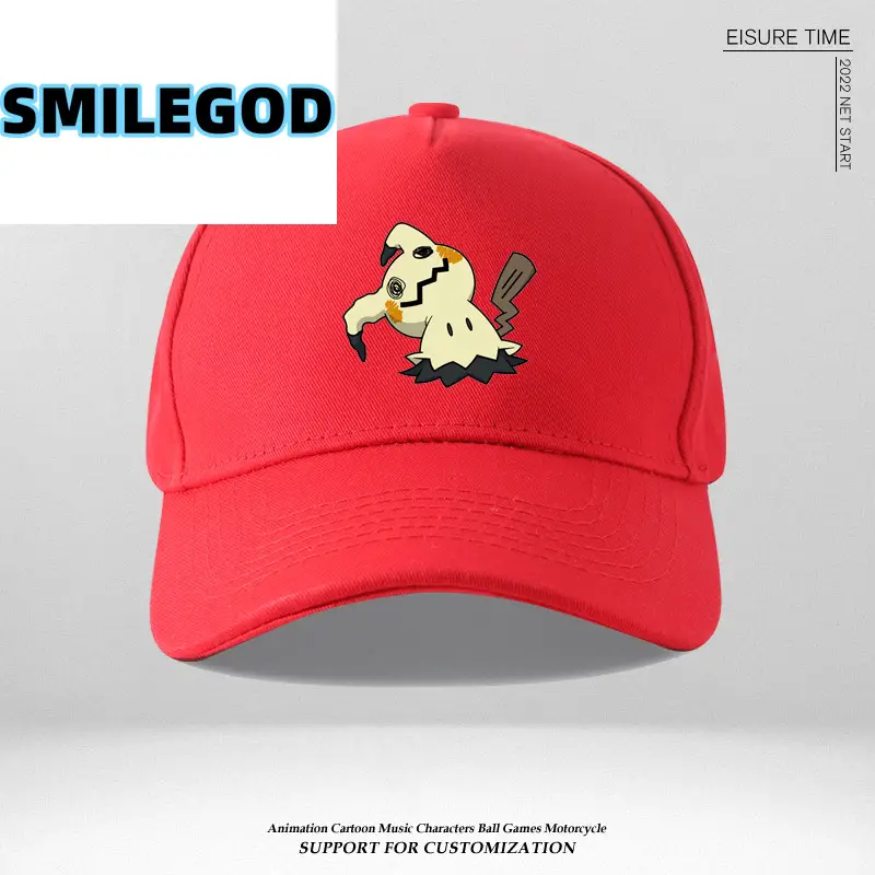 Pikachu Embroidered Blue Baseball Cap - Image 24