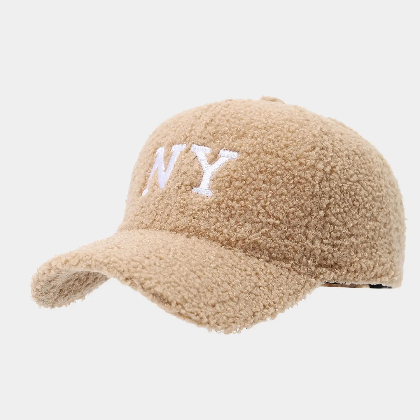 NY Letter Duckbill Cap for Women Winter Warm Baseball Cap for Men — feature 8
