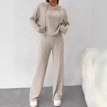 Muslim Women's White Long Robe with Ruffled Hem — feature 19