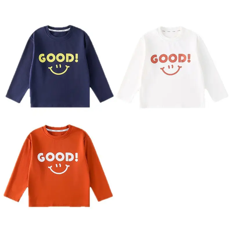 Antibacterial Cotton Long Sleeve T-Shirt for Boys Girls 2025 - Image 8