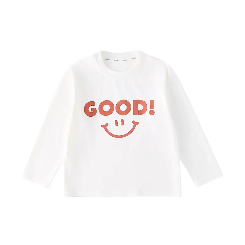 Antibacterial Cotton Long Sleeve T-Shirt for Boys Girls 2025 - Image 3