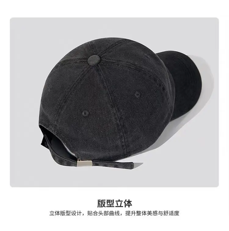Dog Head Cowboy Hat Men's Washable Black Distressed — feature 8