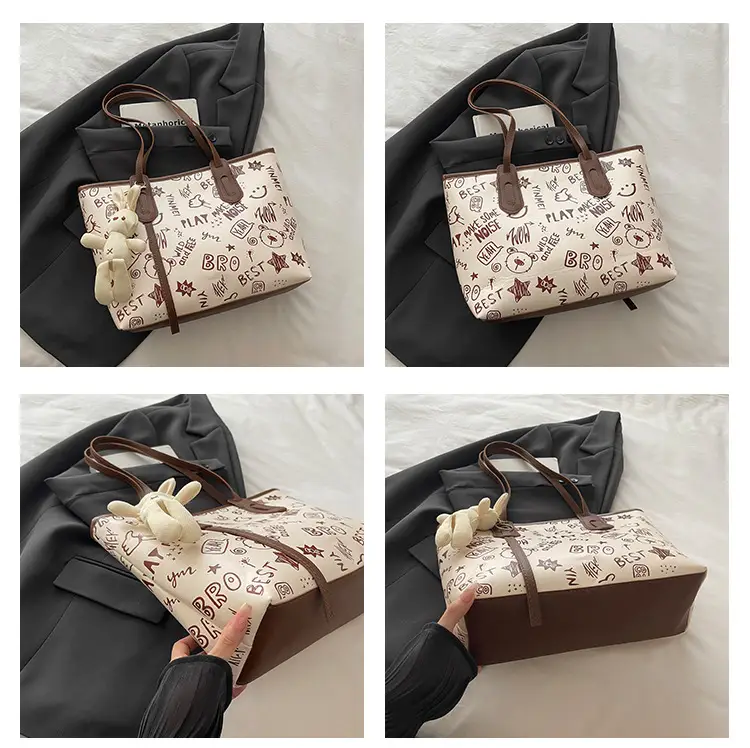 Cute Cartoon Print Shoulder Bag for Women — feature 11