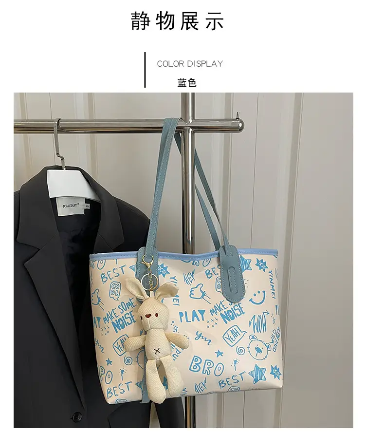 Cute Cartoon Print Shoulder Bag for Women — feature 13