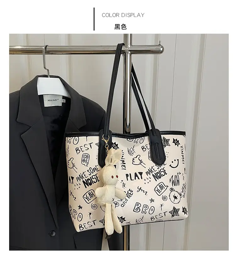 Cute Cartoon Print Shoulder Bag for Women — feature 16