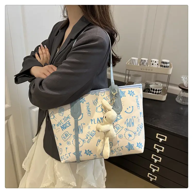 Cute Cartoon Print Shoulder Bag for Women — feature 18