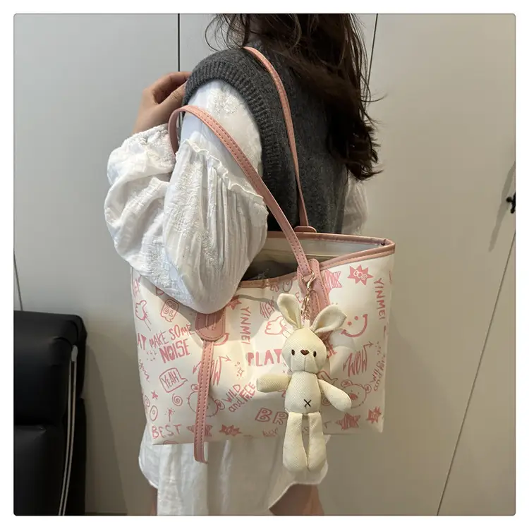 Cute Cartoon Print Shoulder Bag for Women — feature 19
