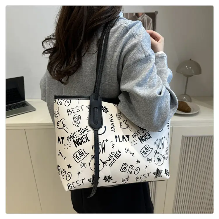 Cute Cartoon Print Shoulder Bag for Women — feature 20