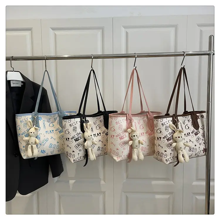 Cute Cartoon Print Shoulder Bag for Women — feature 21