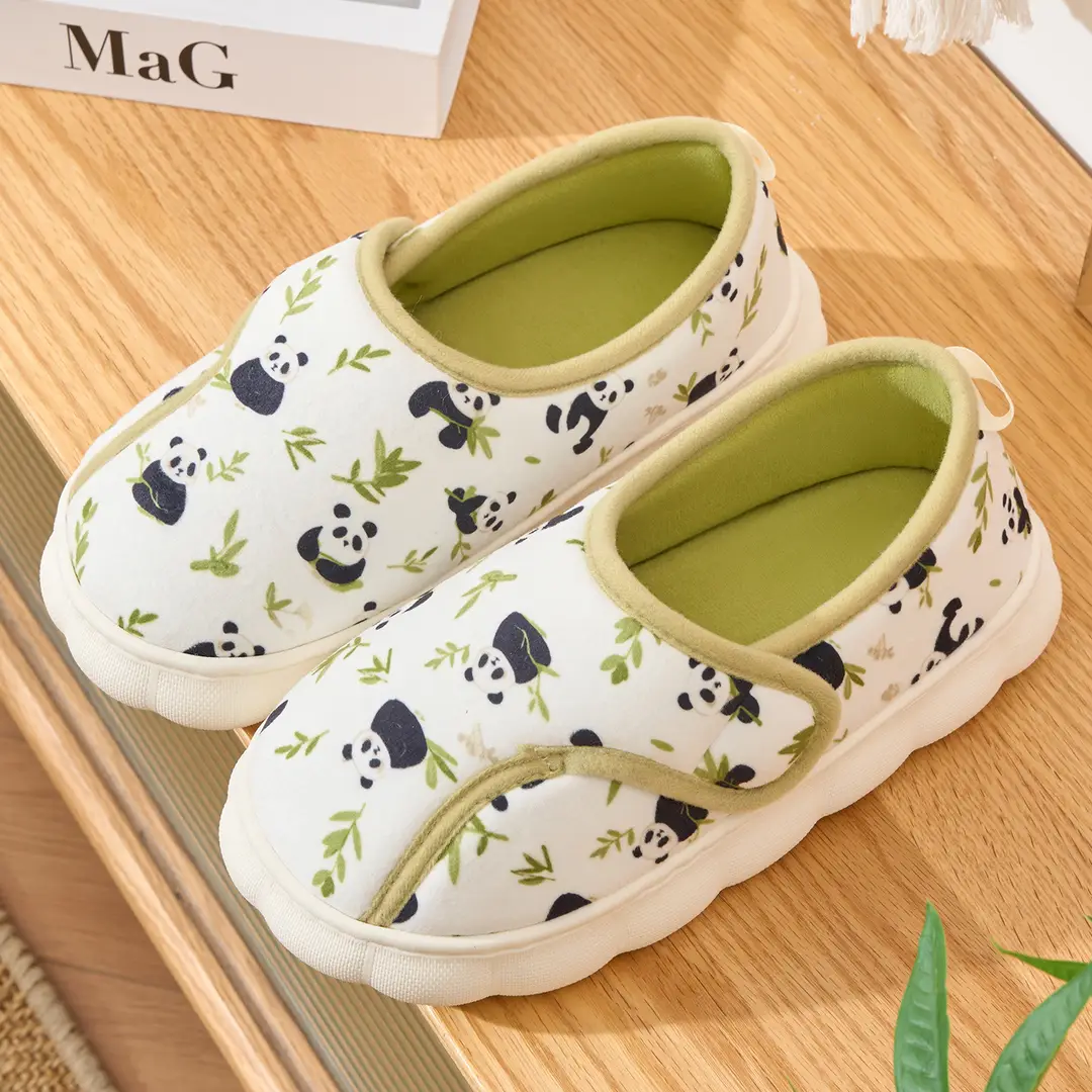 Jialiya Postpartum Cotton Slippers for Women, Postpartum Thickeneded Velvet Ankle Protection, Warm Soft Sole, Non-Slip, Maternity Room, Home, Autumn and Winter - Image 2