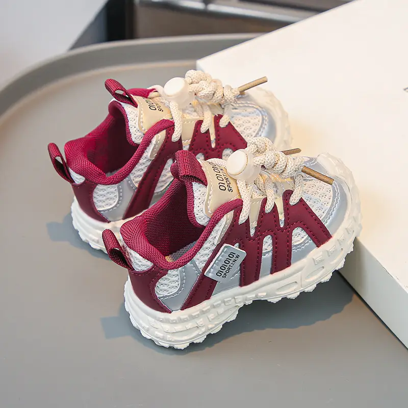 2025 Spring & Fall Baby Sports Shoes Baby Toddler Shoes Mesh Shoes Men's and Women's Running Shoes Casual Shoes - Image 3