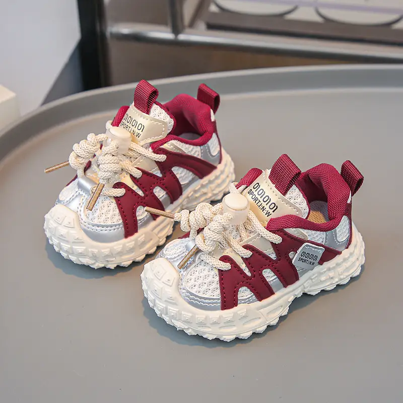 2025 Spring & Fall Baby Sports Shoes Baby Toddler Shoes Mesh Shoes Men's and Women's Running Shoes Casual Shoes — feature 23