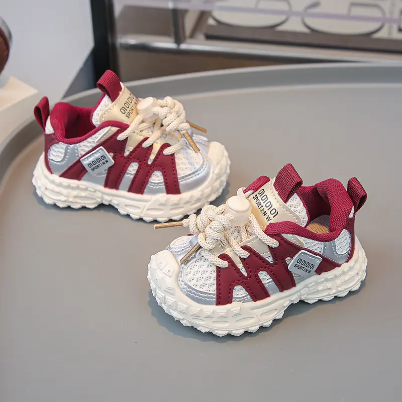 2025 Spring & Fall Baby Sports Shoes Baby Toddler Shoes Mesh Shoes Men's and Women's Running Shoes Casual Shoes — feature 25