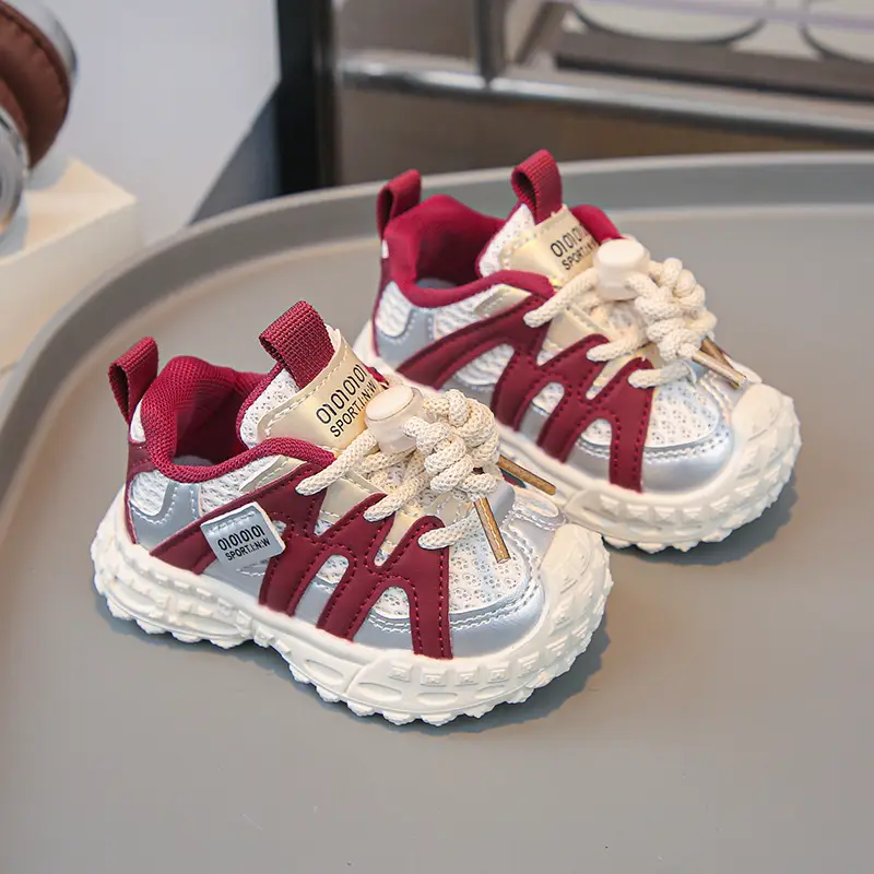 2025 Spring & Fall Baby Sports Shoes Baby Toddler Shoes Mesh Shoes Men's and Women's Running Shoes Casual Shoes — feature 26