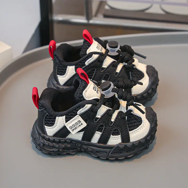 2025 Spring & Fall Baby Sports Shoes Baby Toddler Shoes Mesh Shoes Men's and Women's Running Shoes Casual Shoes — feature 30