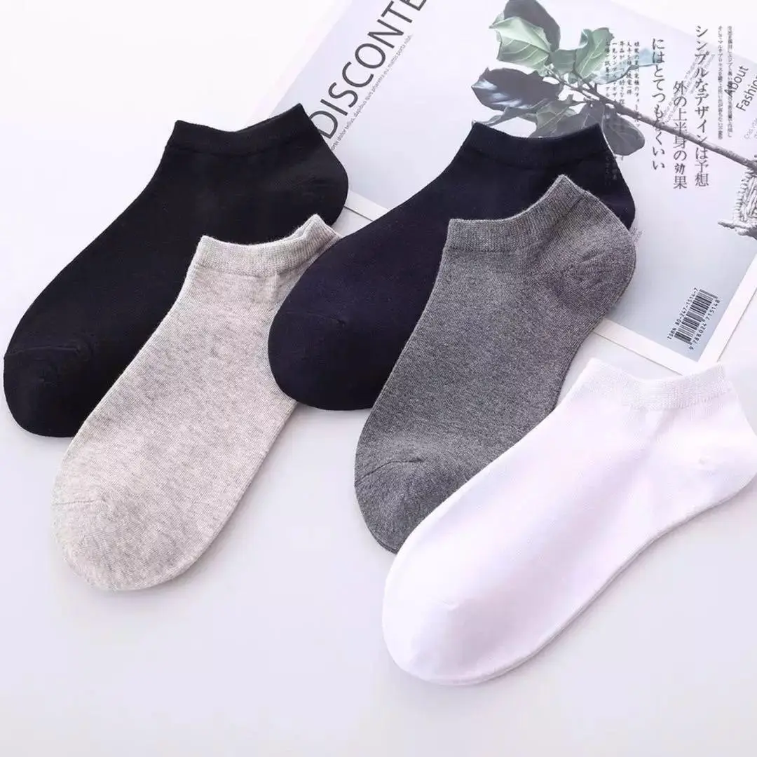 Men's Socks for Autumn and Winter, Warm Mid-Calf Socks, Retro Two-Bar Sports Socks, Sweat-Absorbent and Breathable, Trendy Men's Socks