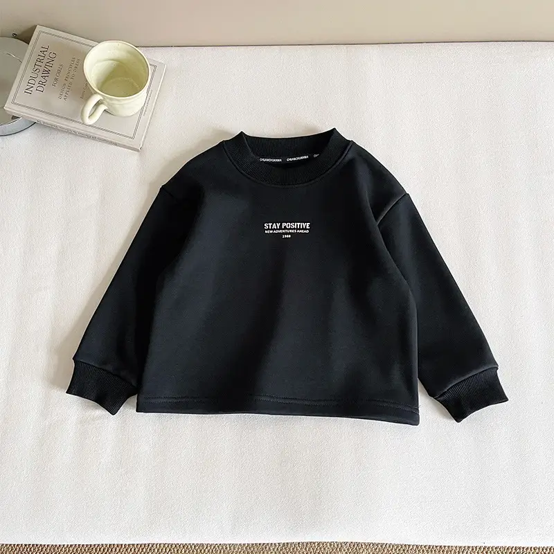 Nausicaa Boys T-Shirt White Black Blue Winter Thickened - Image 2