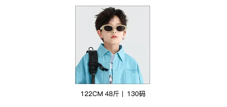 Boys' 2026 Korean Style Cool T-Shirt Black with Graphic Print — feature 18