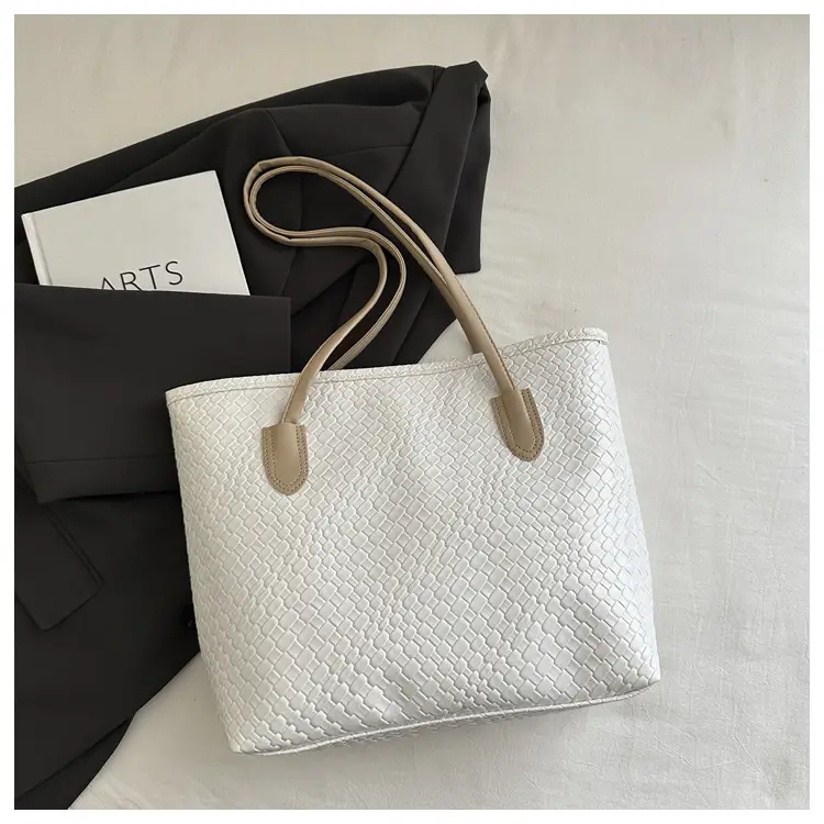 Women Woven Tote Bags 2025 Autumn Large Capacity — feature 29