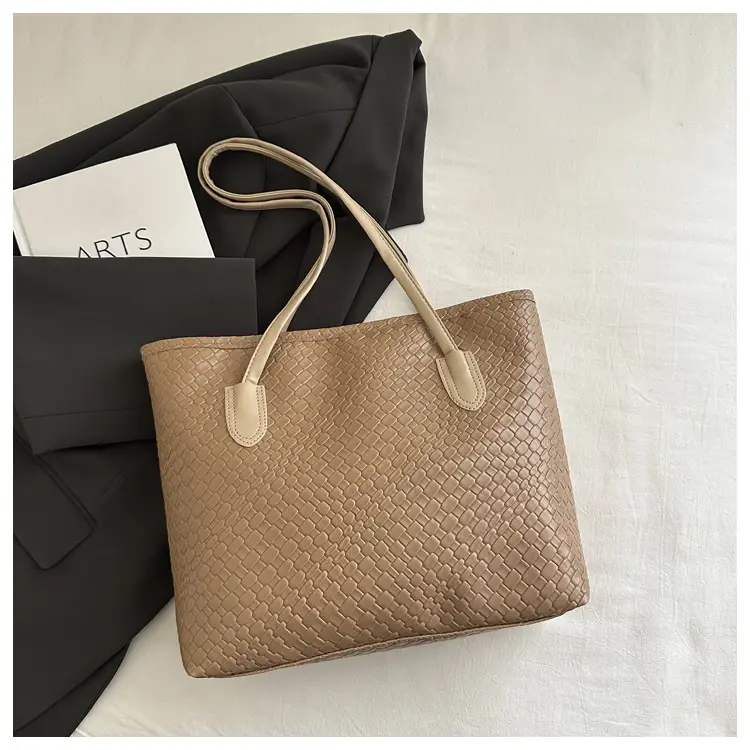 Women Woven Tote Bags 2025 Autumn Large Capacity — feature 31