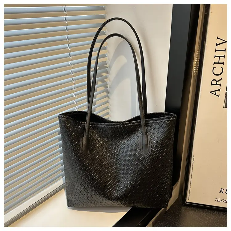 Women Woven Tote Bags 2025 Autumn Large Capacity — feature 35