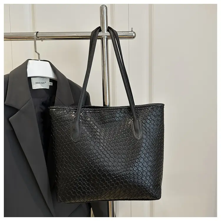 Women Woven Tote Bags 2025 Autumn Large Capacity — feature 36