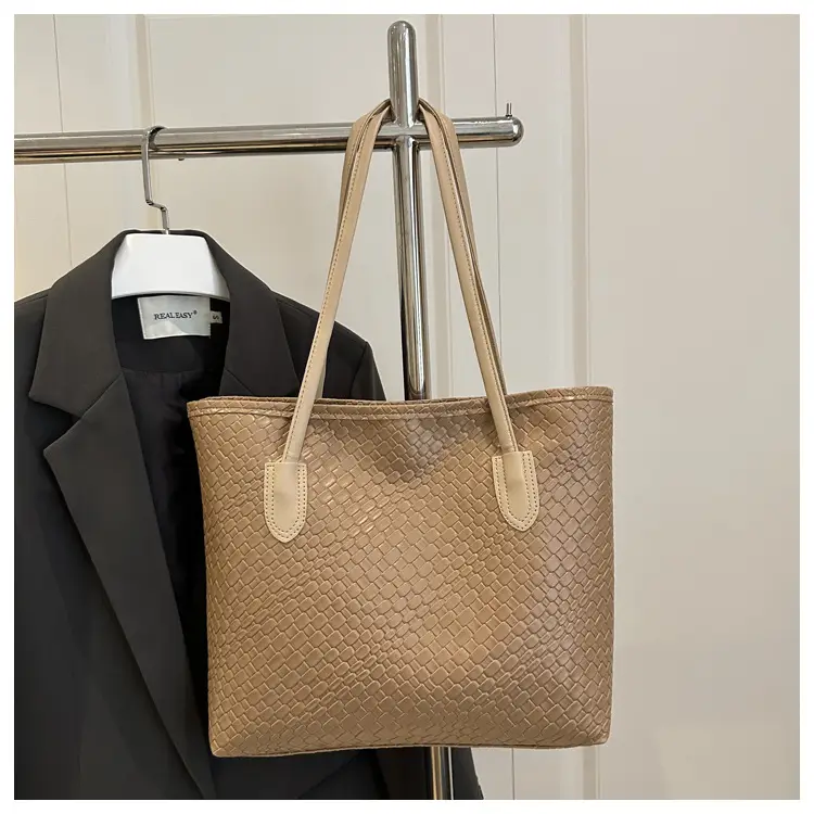 Women Woven Tote Bags 2025 Autumn Large Capacity — feature 37