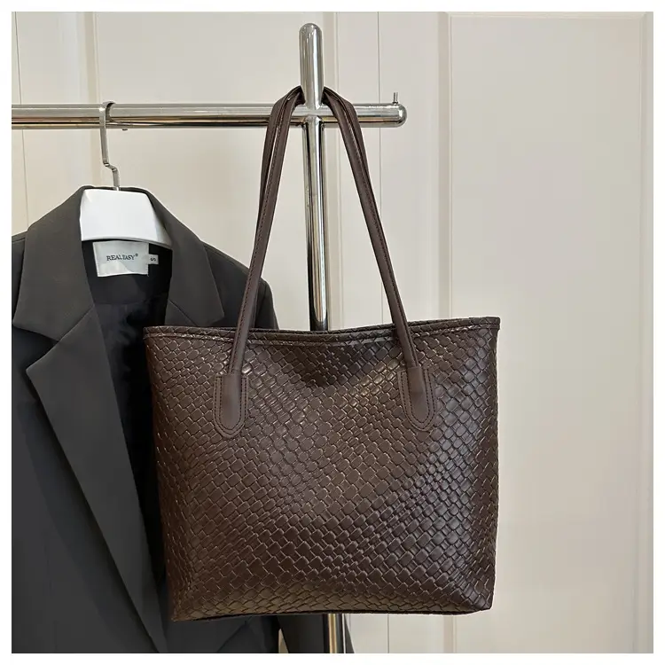 Women Woven Tote Bags 2025 Autumn Large Capacity — feature 38
