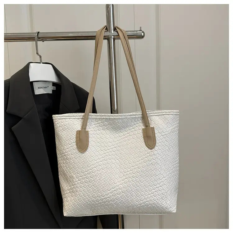 Women Woven Tote Bags 2025 Autumn Large Capacity — feature 39