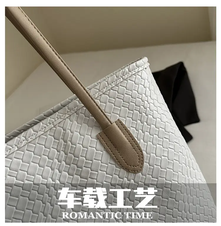 Women Woven Tote Bags 2025 Autumn Large Capacity — feature 4