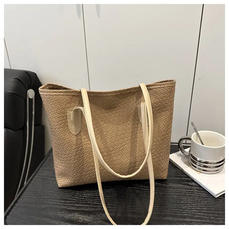Women Woven Tote Bags 2025 Autumn Large Capacity — feature 41