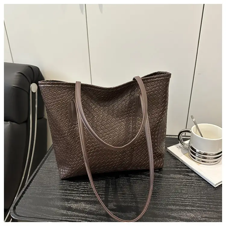 Women Woven Tote Bags 2025 Autumn Large Capacity — feature 43