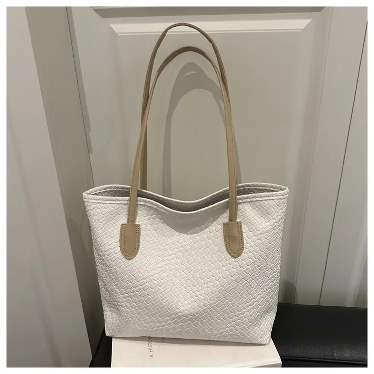 Women Woven Tote Bags 2025 Autumn Large Capacity — feature 44